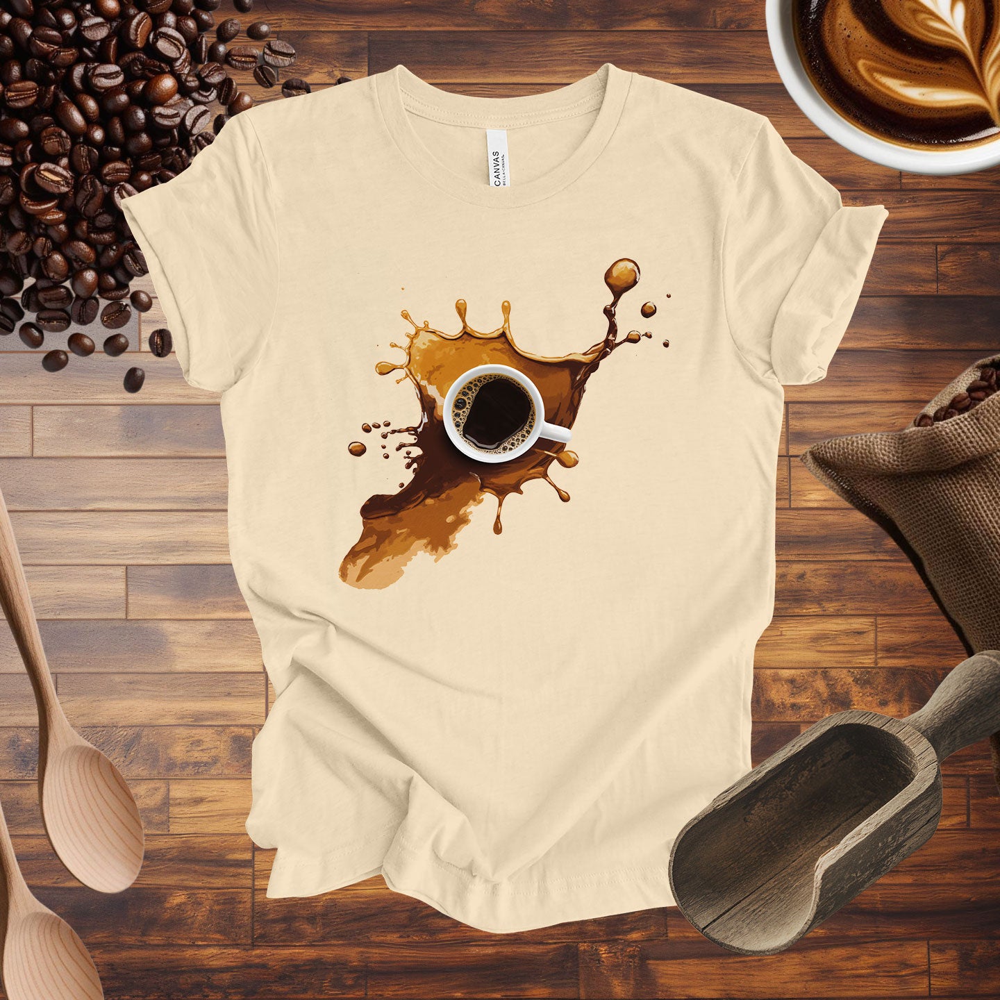 Coffee Splash Tee