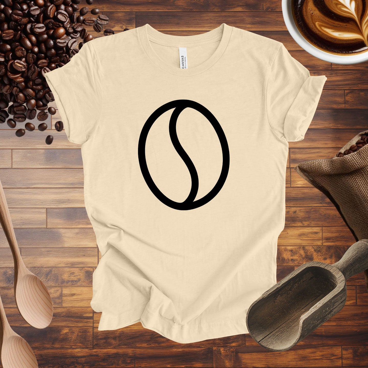 Clean Coffee Bean Tee