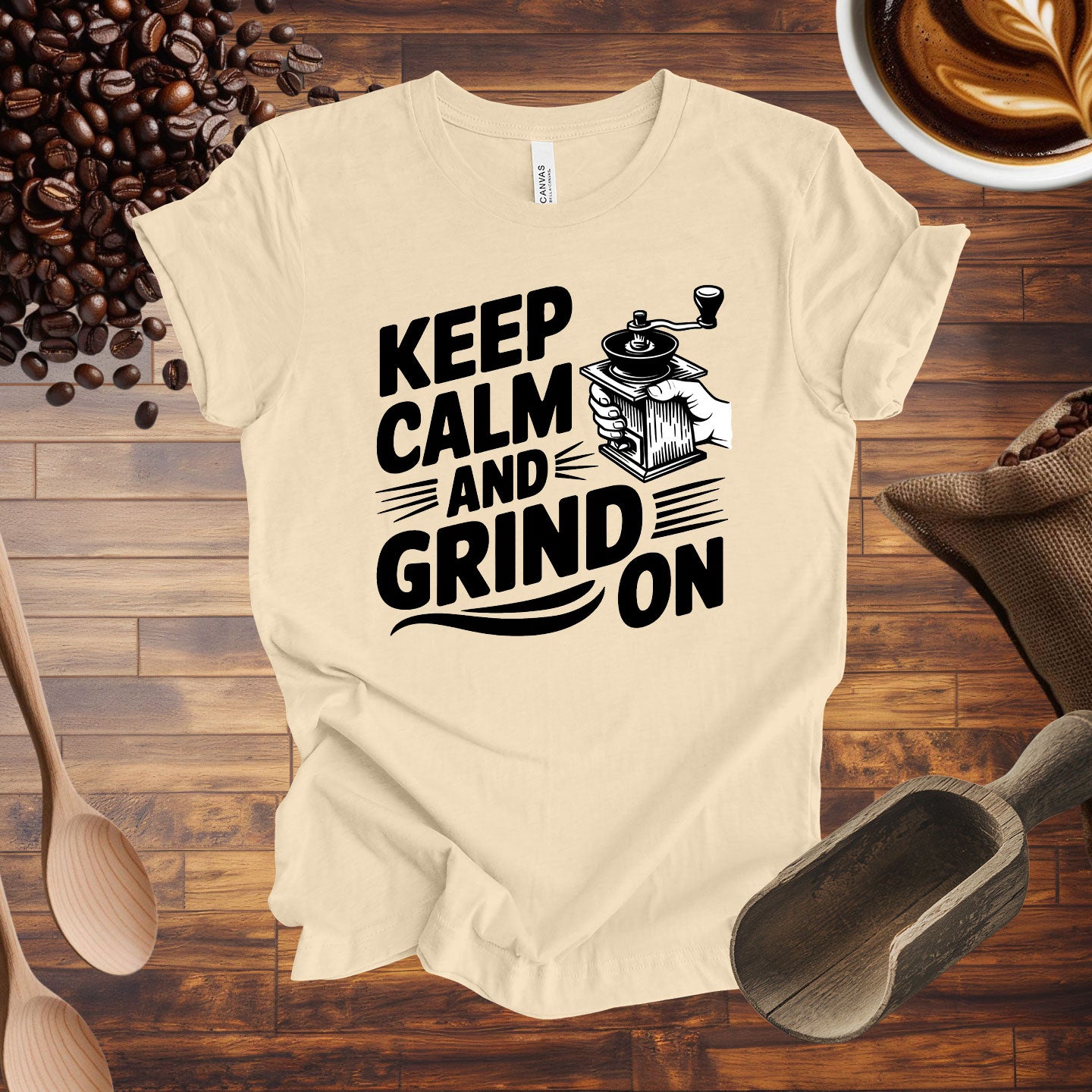 Keep Calm and Grind On Tee