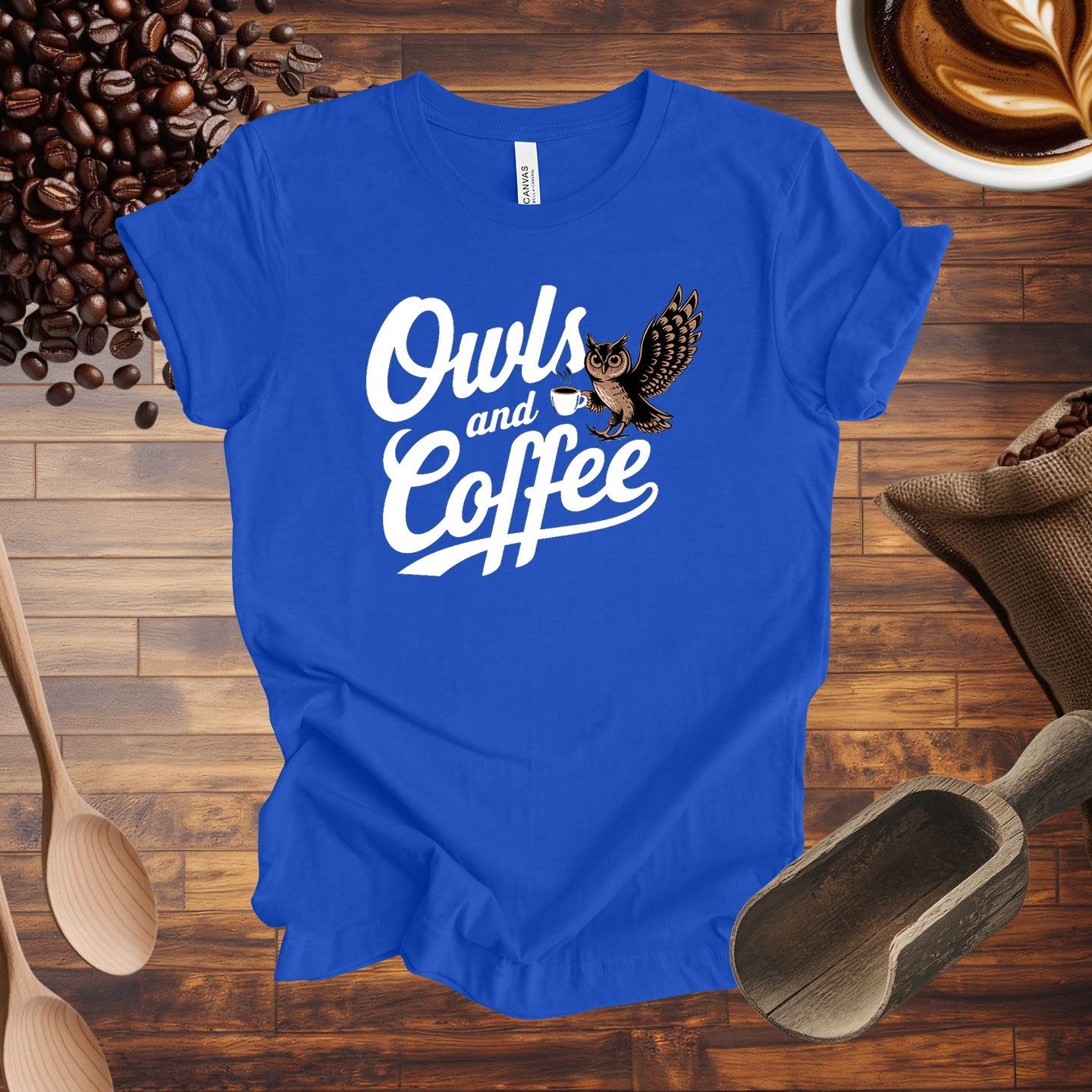 Owls and Coffee Tee