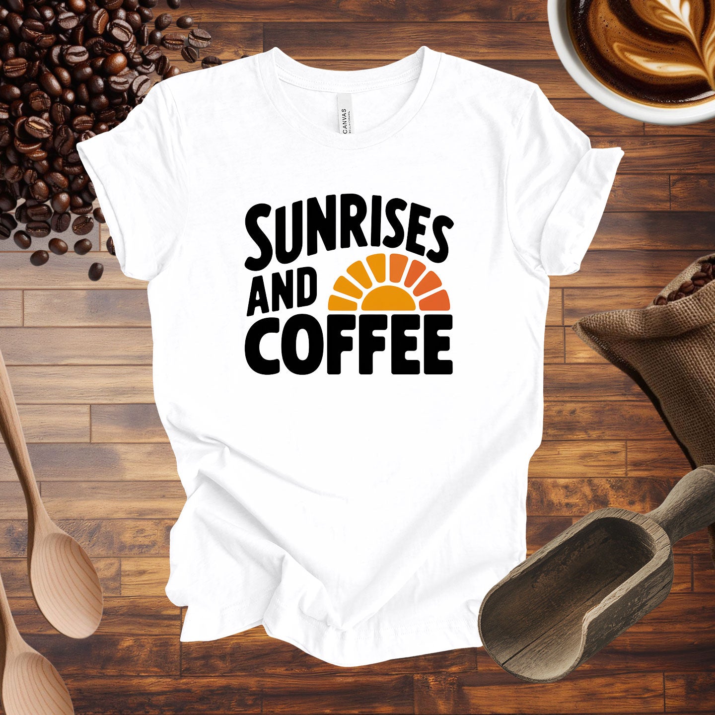 Sunrises and Coffee Tee