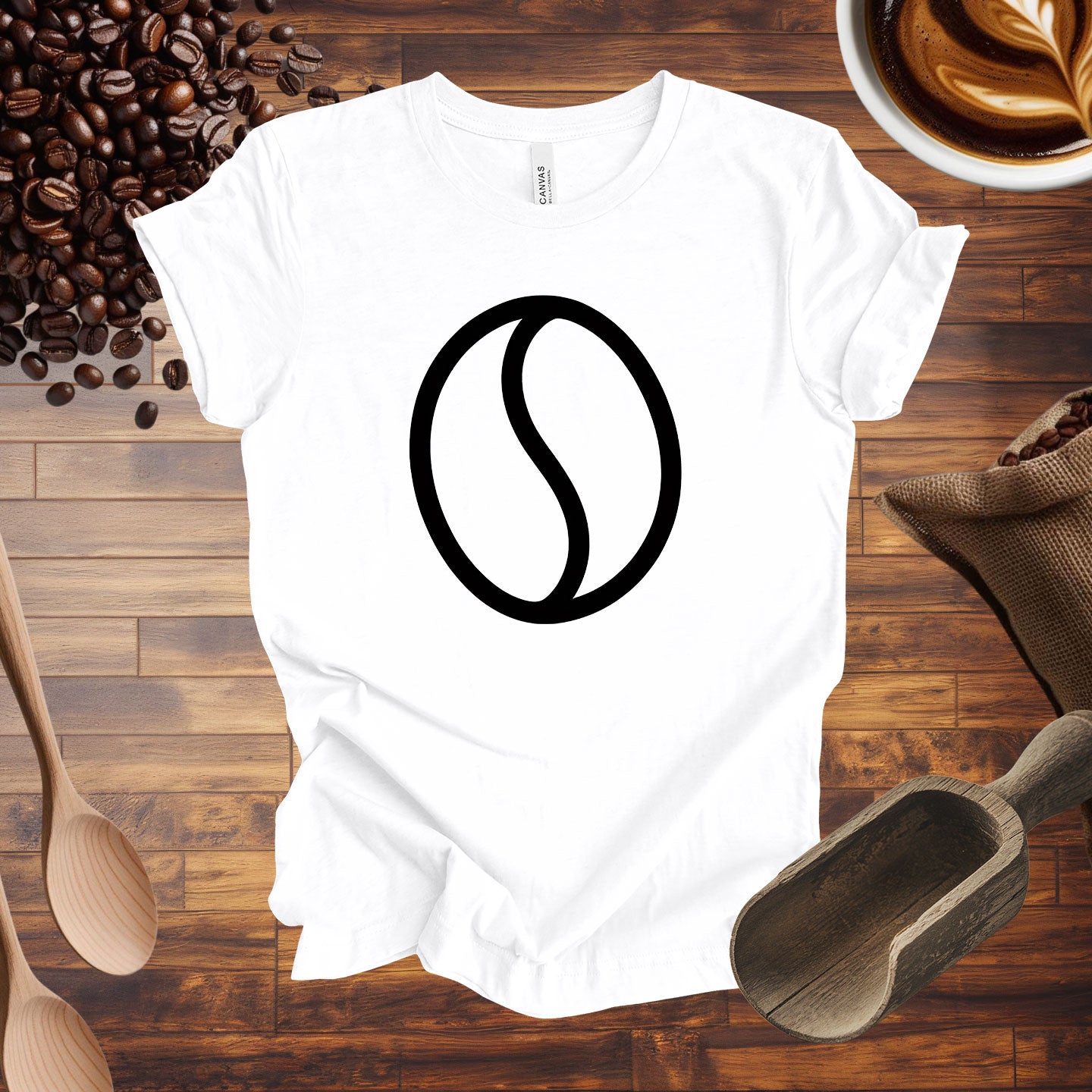 Clean Coffee Bean Tee