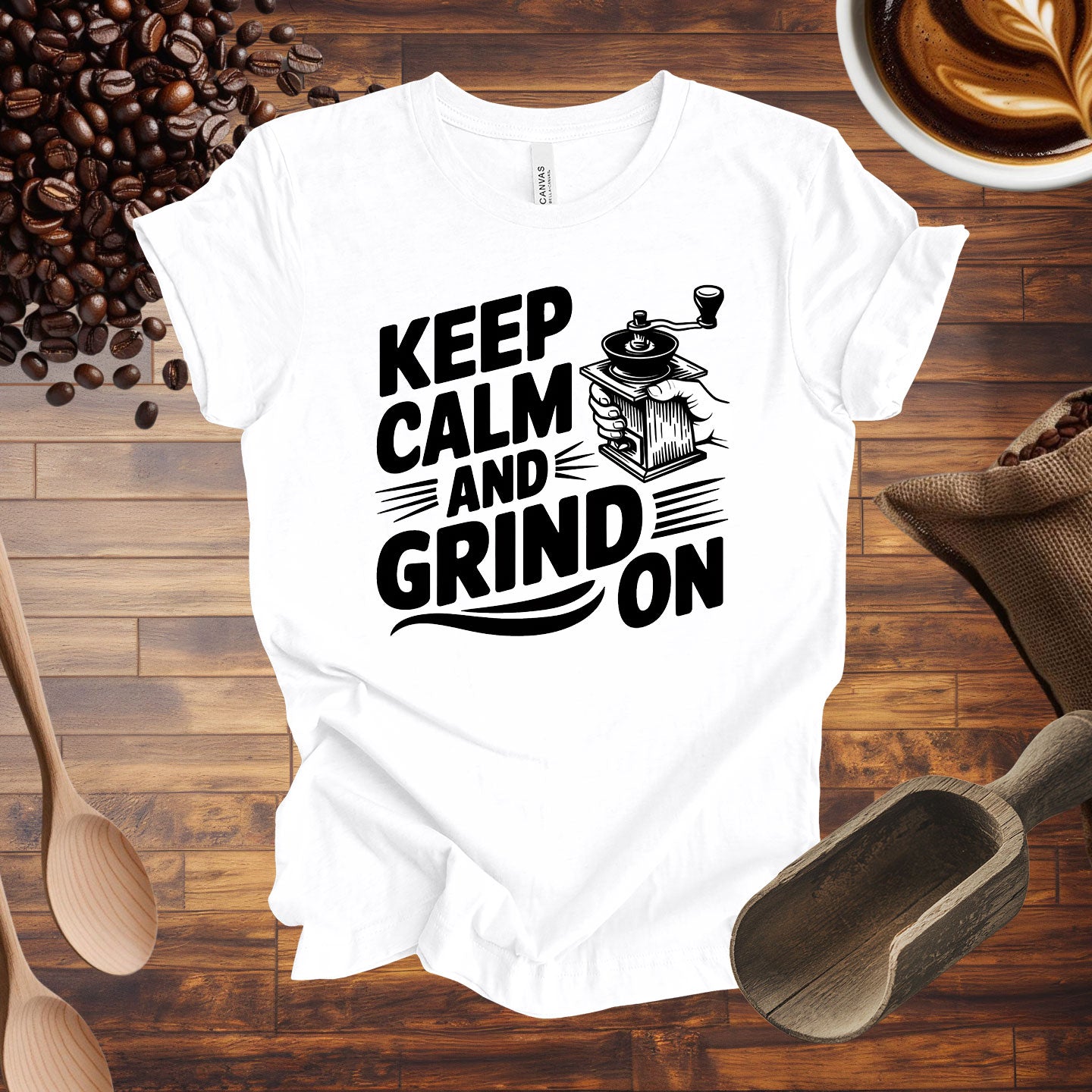 Keep Calm and Grind On Tee